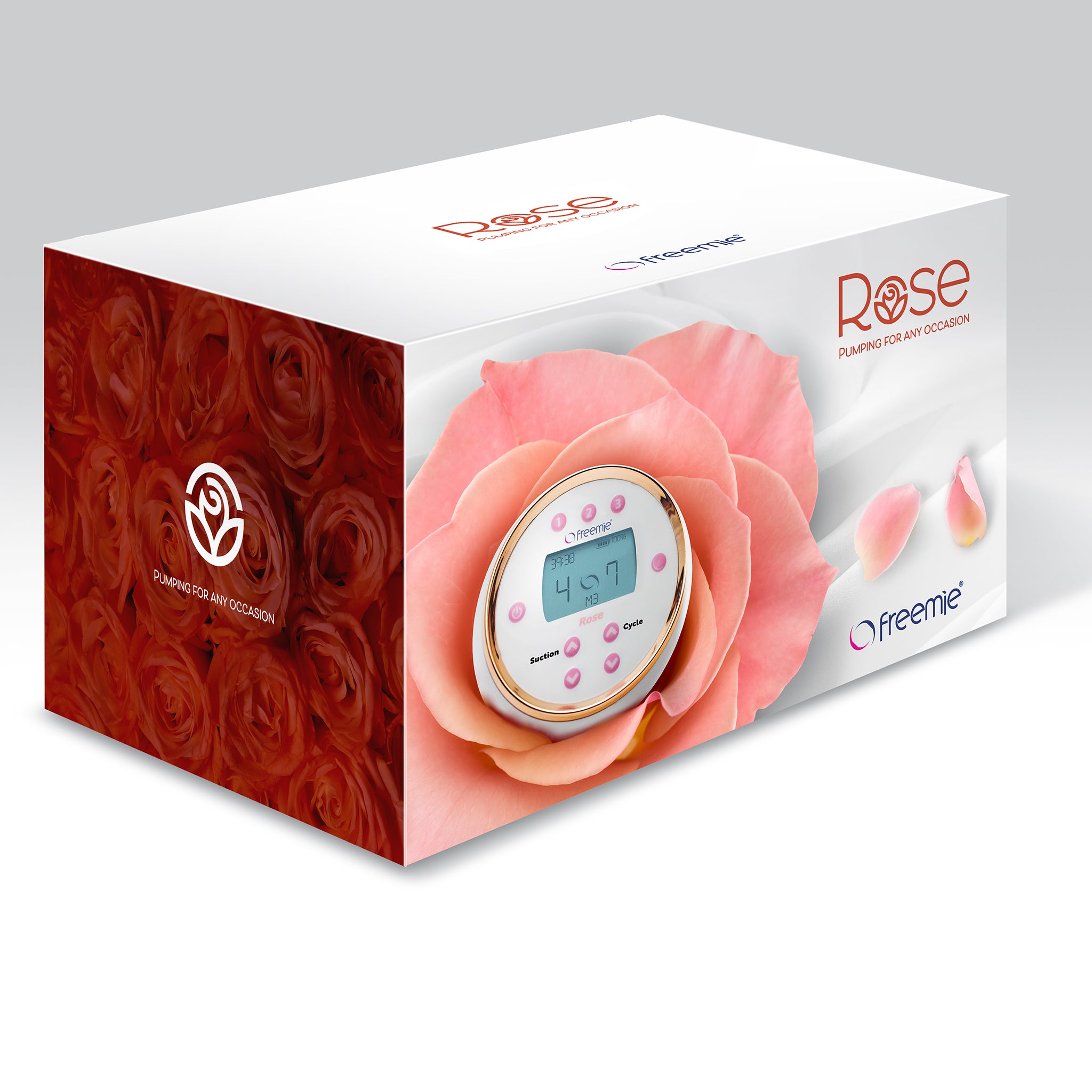 Rose Premium Breast Pump System Freemie